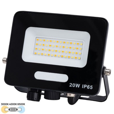 Προβολέας LED 20W 230V 2000lm 120° IP65 CCT 3-362018